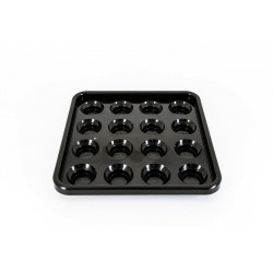 Ball Tray BTPy-1, for 68 mm Balls, black, Pyramid