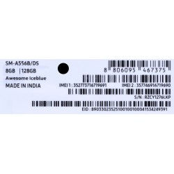 Samsung Galaxy A55 5G 16.8 cm (6.6") Hybrid Dual SIM Android 14 USB Type-C 8 GB 128 GB 5000 mAh Blue