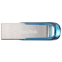 SanDisk Ultra Flair USB flash drive 128 GB USB Type-A 3.2 Gen 1 (3.1 Gen 1) Blue, Silver
