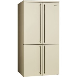 Külmik Smeg Colonial, 187 cm, 385/196 l, 39 dB, elektrooniline juhtimine, NoFrost, kreem