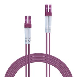CABLE FIBRE OPTIC LC/LC OM4...