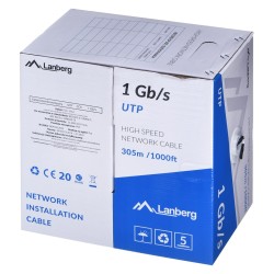 LANBERG UTP CABLE 1GB/S...
