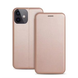 Telefoniümbris Book Elegance Samsung A405 A40 roosa-kuld
