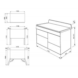 Gaasipliit Smeg Victoria, 7...