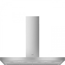 Õhupuhastaja Smeg, seina, 120 cm, 690 m3/h, 62 dB, harjatud rv teras