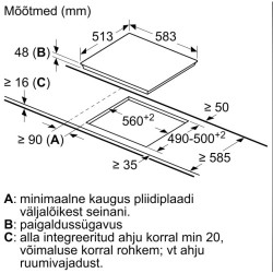 Pliidiplaat Bosch, 4 x...