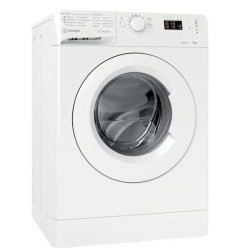 Pesumasin Indesit, eestlaetav, 7kg, 1200 p/min, inverter, must luuk