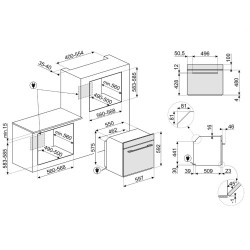 Ahi Smeg Linea, A+, 68 l,...
