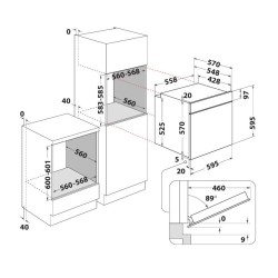 Ahi Indesit, A, 66l, must