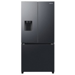 Külmik Side-by-side Samsung, 178 cm, 330/165 l, 40 dB, Prantsuse uks, elektrooniline juhtimine, NoFrost, must