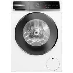 Pesumasin Bosch, eestlaetav, 10 kg, i-DOS, Seeria 8, 1400 p/min, valge/must luuk