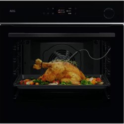 Ahi AEG, 72 l, A+, aurufunktsioon, pürolüüs, must/rv-teras