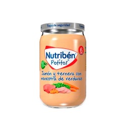 Nutribén Potito Ham, Beef...