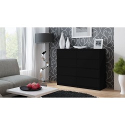 Topeshop M8 120 CZERŃ chest...