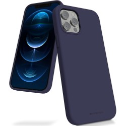 Telefoniümbris Mercury Silicone Case Apple iPhone 14 Pro tumesinine