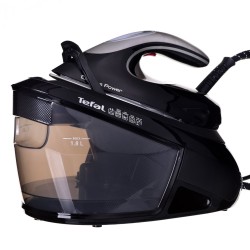 Tefal SV8062, 1.8 L Durilium AirGlide Autoclean soleplate Black, Silver