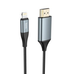 Kaabel Hoco UA15 Lightning kuni HDMI 2.0m hall