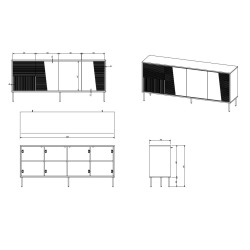 4D ABI chest of drawers...