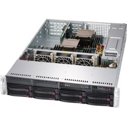 Supermicro 825TQC-R802WB Rack Black 800 W