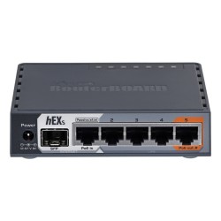 Mikrotik hEX S wired router...