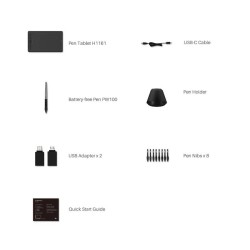 HUION H1161 graphic tablet...