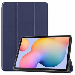 Telefoniümbris Smart Leather Lenovo Tab M8 (4th Gen) TB300 tumesinine