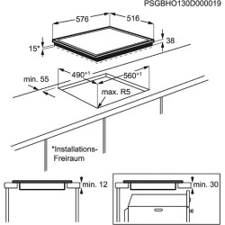 Electrolux EHF6342XOK hob...