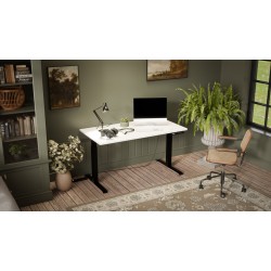Desk with electric height...