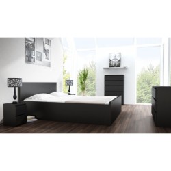Topeshop M6 120 CZERŃ chest...