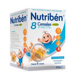 Nutribén Papilla 8 Cereals...