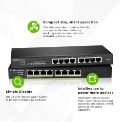 Zyxel GS1915-8EP Managed L2...