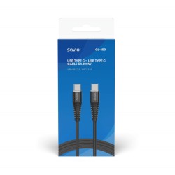 Savio CL-160 USB cable 2 m...