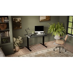 Desk with electric height...