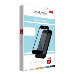 LCD kaitsev karastatud klaas MyScreen Diamond Lite Edge Full Glue Samsung A326 A32 5G/M326 M32 5G must