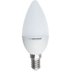 Esperanza ELL146 LED lamp E14 C37 6W 3000K 580lm