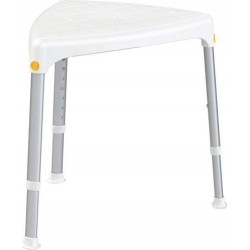 Triangular shower stool...