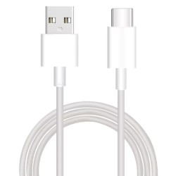 USB-kaabel Xiaomi USB-A to USB-C 3A 1.0m valge
