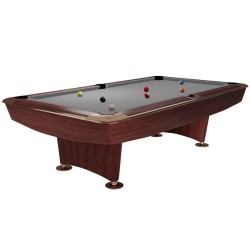 Billiard Table Dynamic II, 9 ft, brown, Pool, Simonis 860 grey