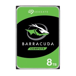 Seagate BarraCuda internal hard drive 8 TB 5400 RPM 256 MB 3.5" Serial ATA III (ST8000DM004)