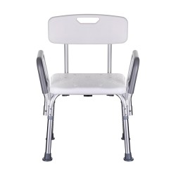 Shower chair with backrest...