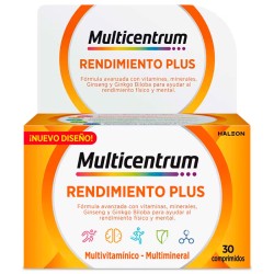 Multicentrum Plus Ginseng y Ginkgo 30 Tablets