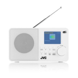 JVC DAB Radio RA-E611W-DAB White