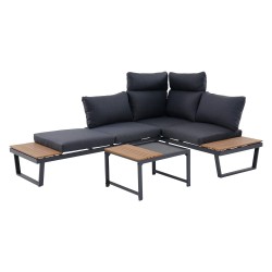 Corner garden lounge set or...