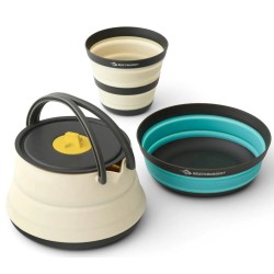 SEA TO SUMMIT Frontier UL ultra-light folding kettle set for 1 person/3 pieces