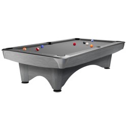 Billiard Table, Pool, Dynamic III, 9 ft., Light Grey, Simonis 860 grey