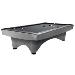 Billiard Table, Pool, Dynamic III, 9 ft., Light Grey, Simonis 860 shark grey