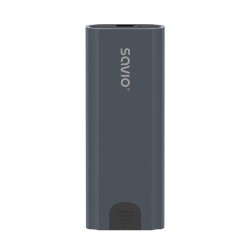 Savio M.2 SSD NVMe external drive enclosure, USB-C 3.1, AK-67, grey