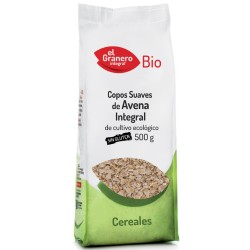 Granero Copos Suaves De Avena Integral Sin Gluten Bio 500