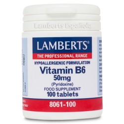 Lamberts Vitamina B6 50 Mg...