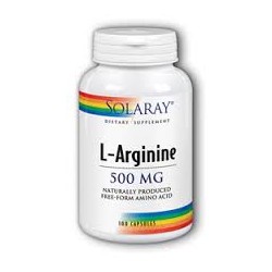 Solaray L Arginine 500 Mg...